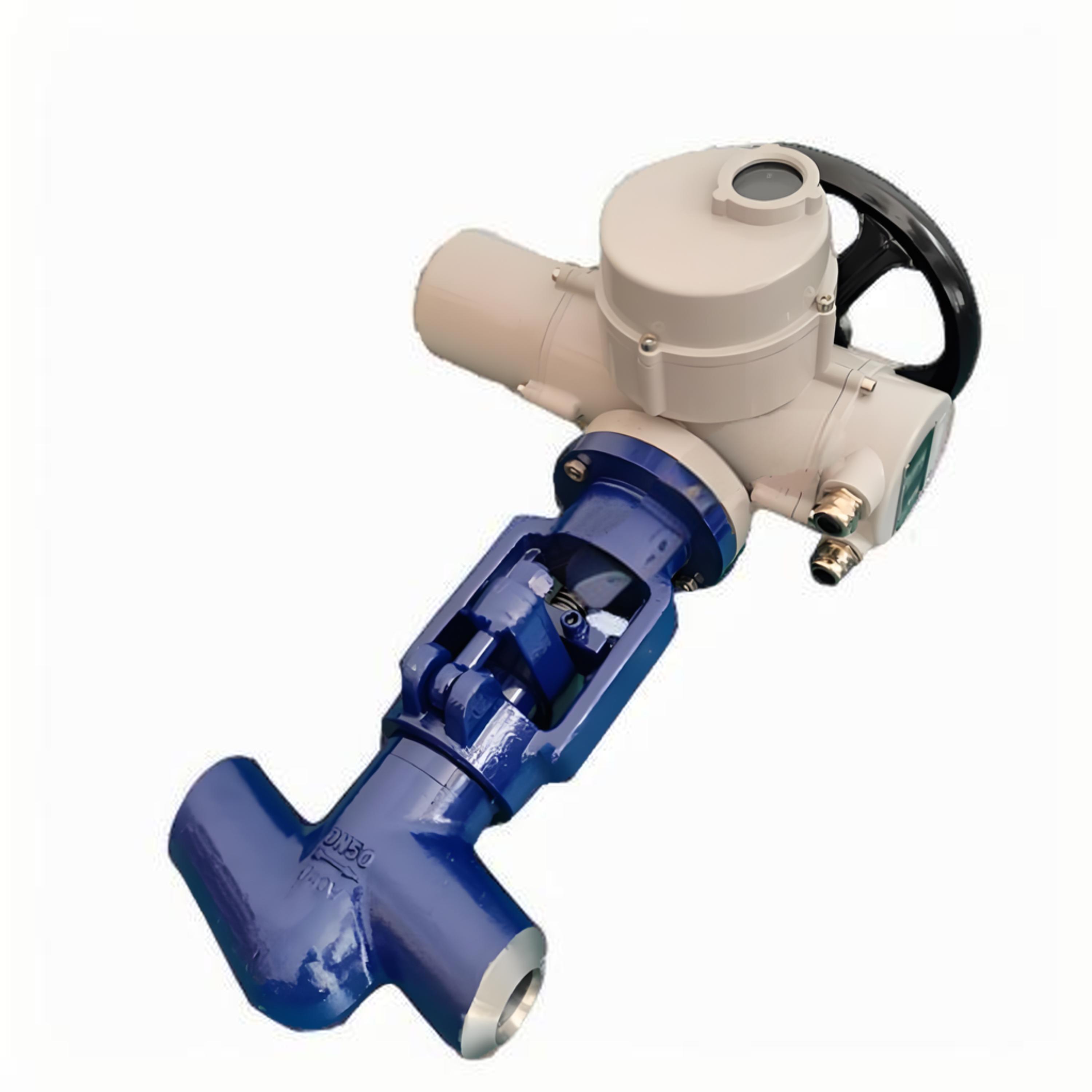 小通徑管路電動截止閥J961H-100，DN25（供水